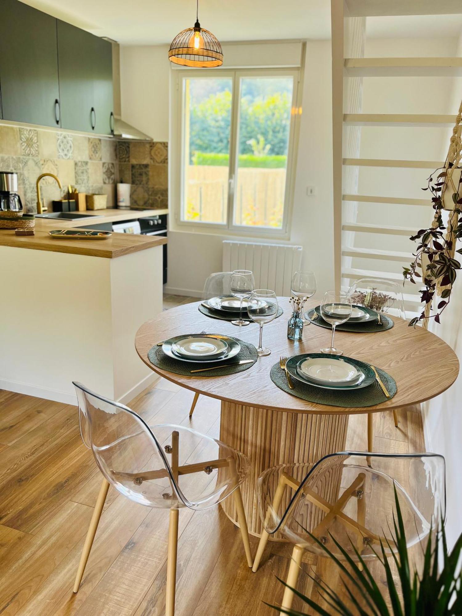 Maison Evasion Voyage Parking Et Jardin By Art De Voyager เอเทรตาต์ ภายนอก รูปภาพ